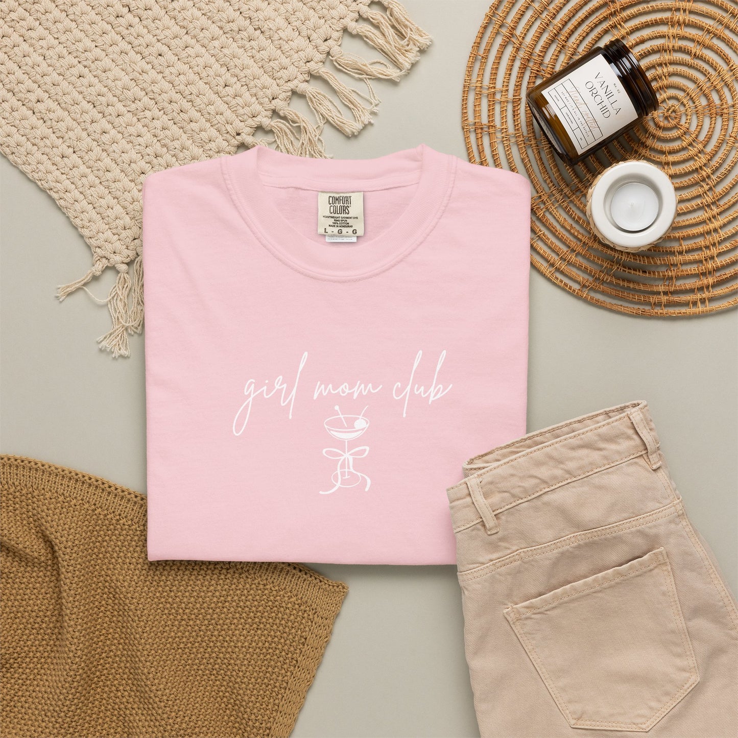 Girl Mom Club Martini Tee