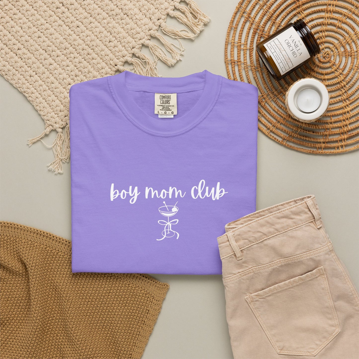 Boy Mom Club Martini Tee