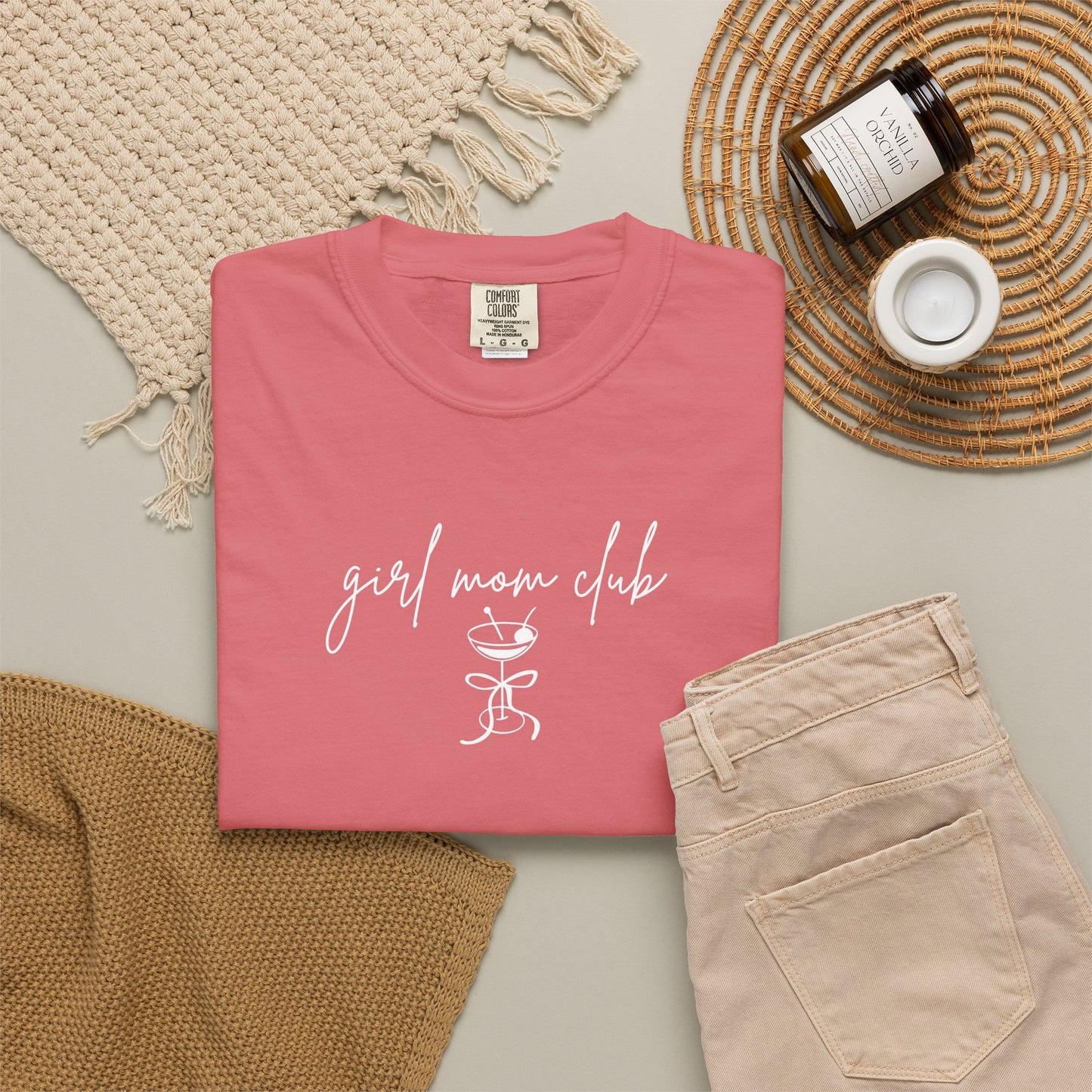 Girl Mom Club Martini Tee