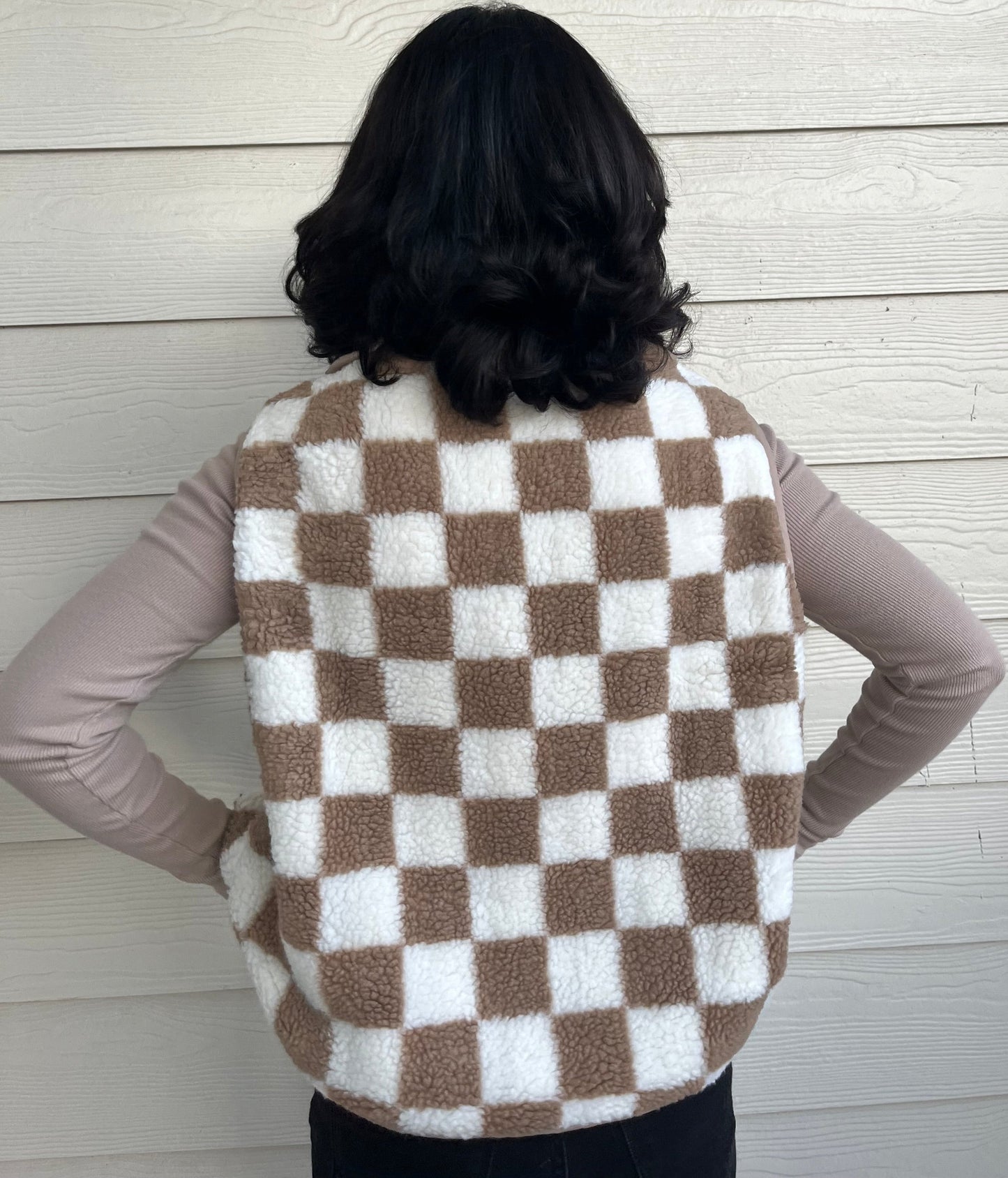 Checked Out Vest