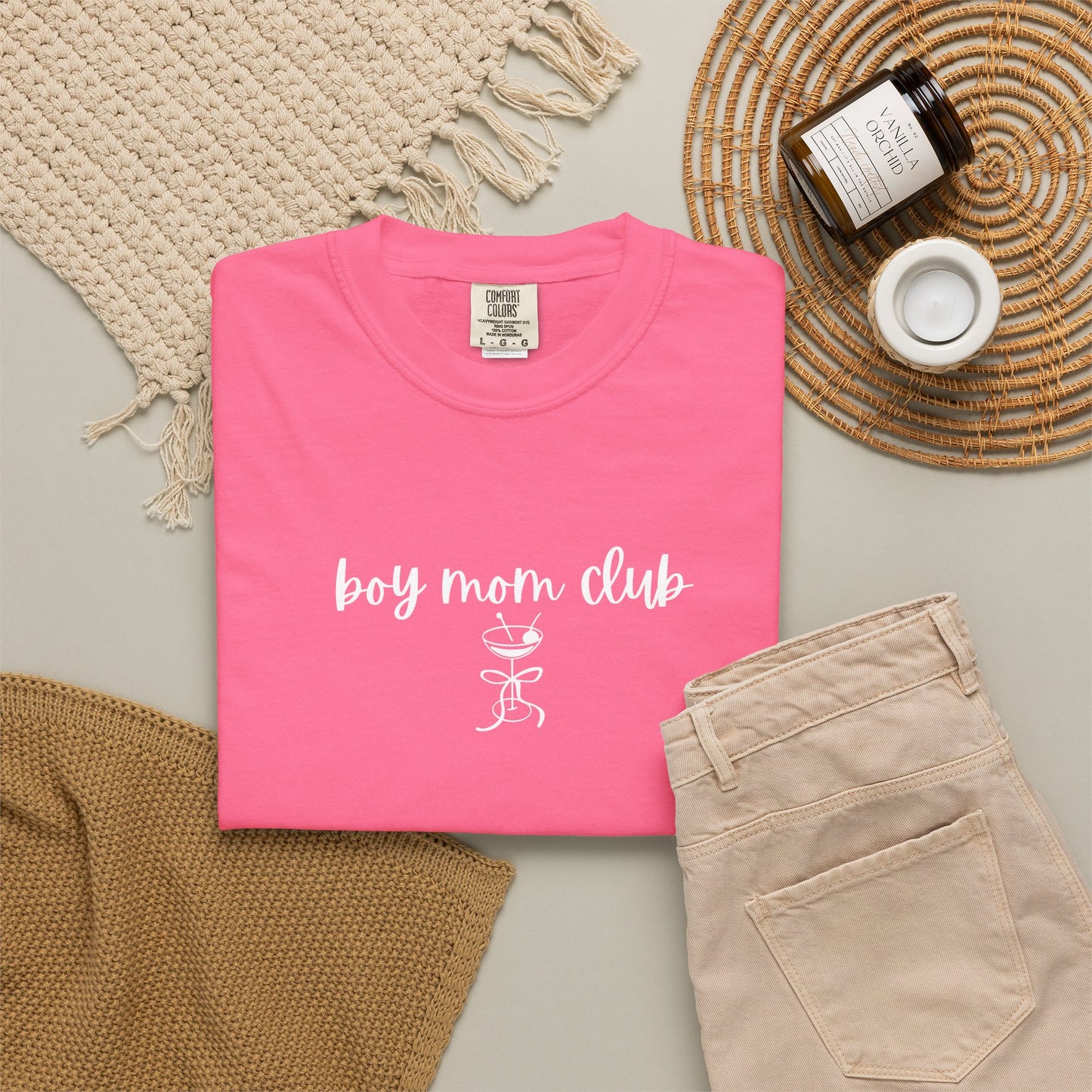 Boy Mom Club Martini Tee