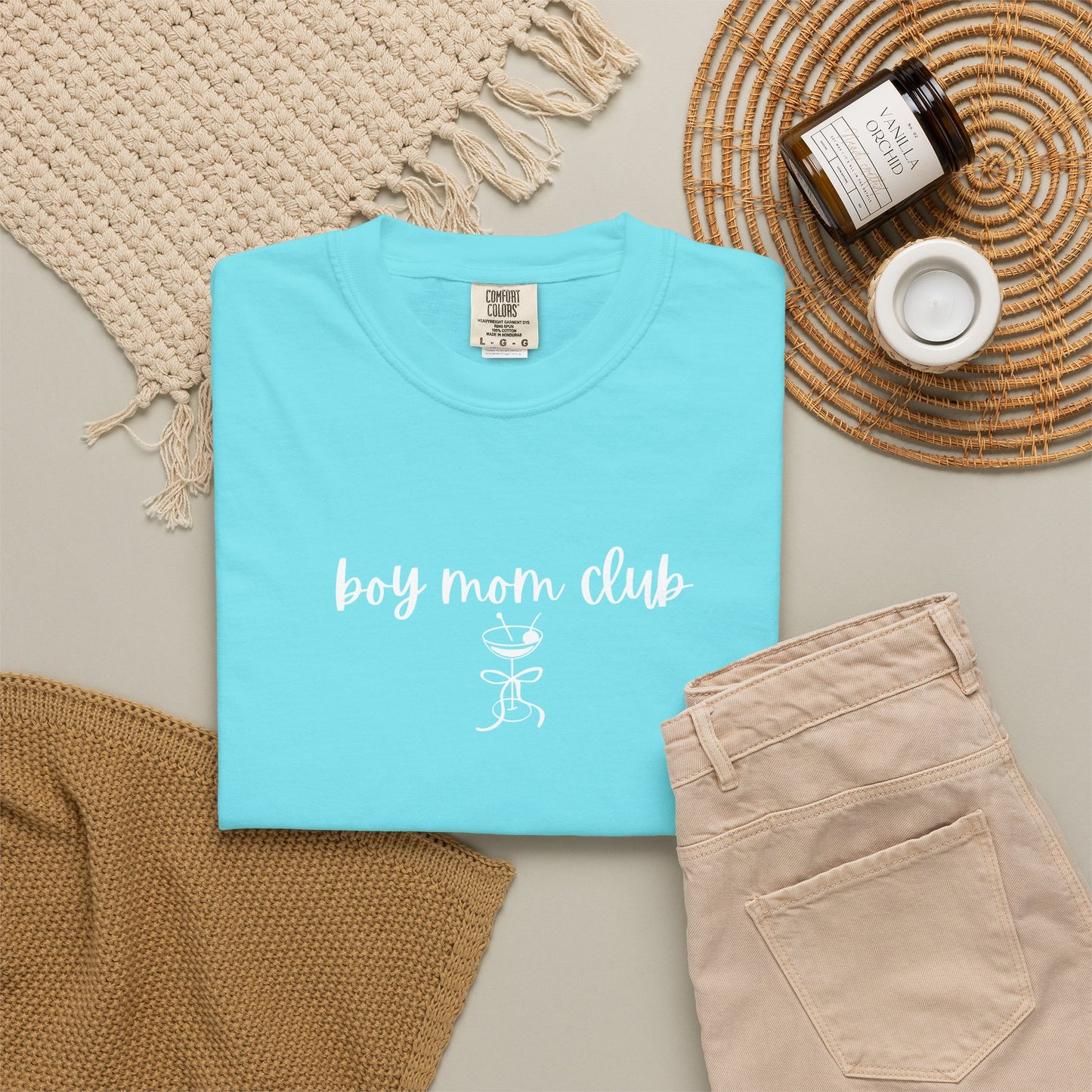 Boy Mom Club Martini Tee