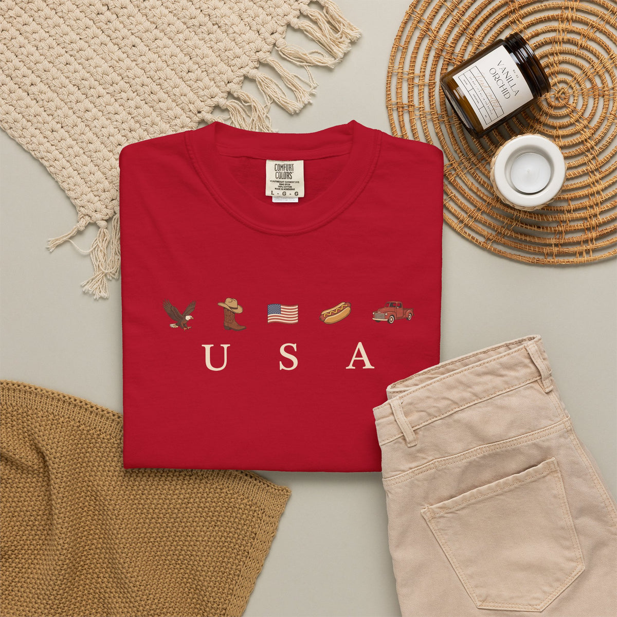 Texas 4th of July Tee