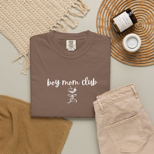 Boy Mom Club Martini Tee