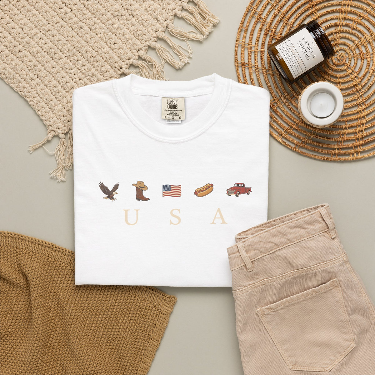 Texas 4th of July Tee