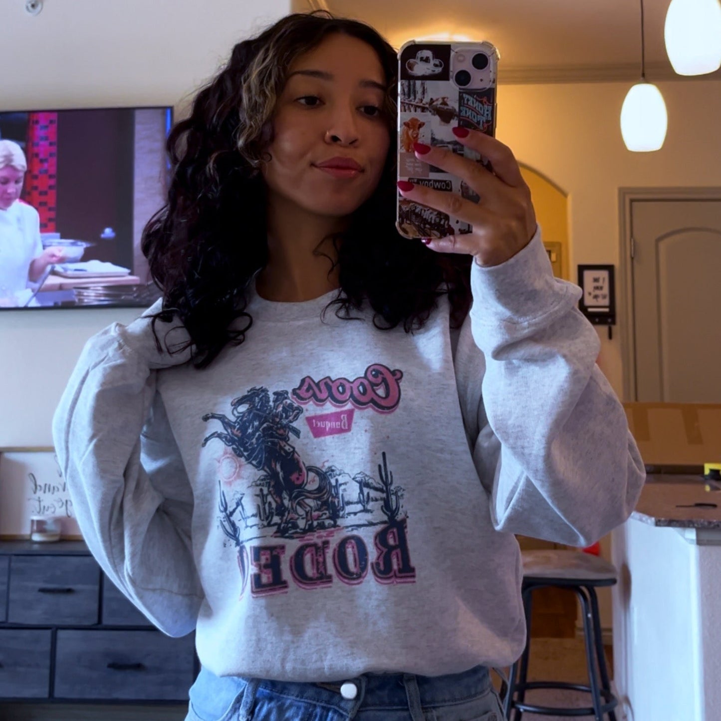 Cutsie Coors Rodeo Sweater